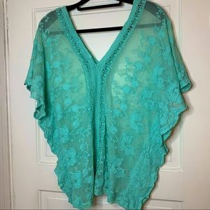 Tobi kimono cover up top